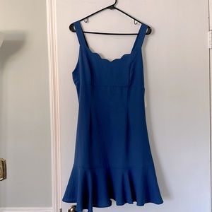 Royal blue dress